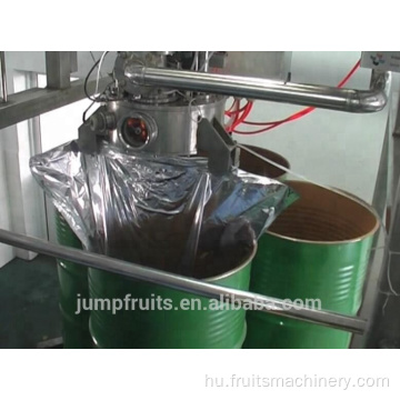 Aspetikus töltőgép gyümölcspaszta -feldolgozó üzemhez